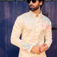 PEACH PUFF BIRD KURTA AND PAYJAMA