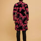RED BUTTER FLY PRINTED KURTA SET