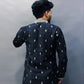 Black Embroidered SEQUIN WORK Men's Kurta with Pajama