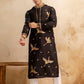 BLACK BIRD KURTA SET FOR MEN'S
